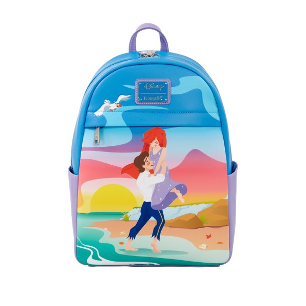 ARIEL EN ERIC SUNSET MINI RUGZAK - DISNEY LOUNGEFLY