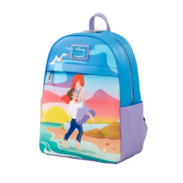 ARIEL EN ERIC SUNSET MINI RUGZAK - DISNEY LOUNGEFLY