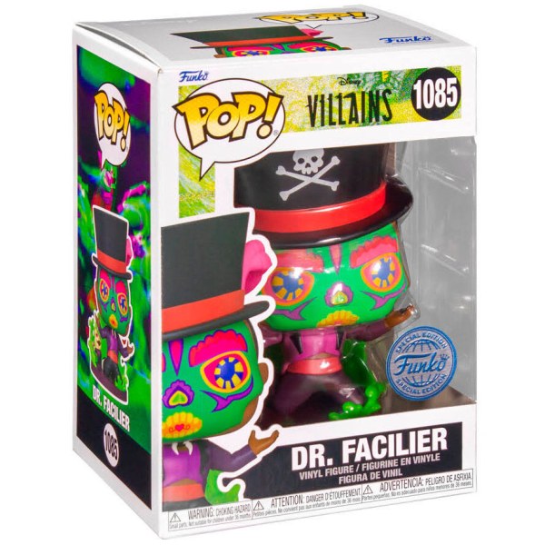 FUNKO POP! 1085 - DR. FACILIER SUIKER SCHEDEL - DE PRINSES EN DE KIKKER