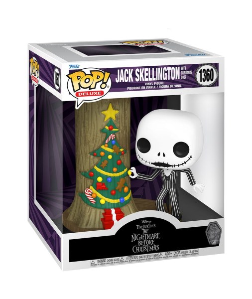 FUNKO POP! DELUXE 1360 - JACK EN DE KERSTMIS - DE NIGHTMARE BEFORE CHRISTMAS
