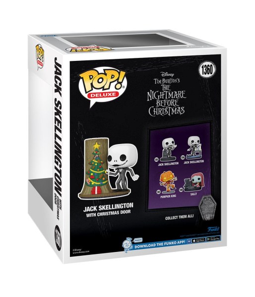 FUNKO POP! DELUXE 1360 - JACK EN DE KERSTMIS - DE NIGHTMARE BEFORE CHRISTMAS