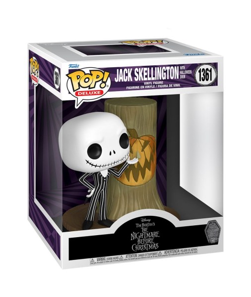 FUNKO POP! DELUXE 1361 - JACK EN DE HALLOWEEN DEUR - DE NIGHTMARE BEFORE CHRISTMAS