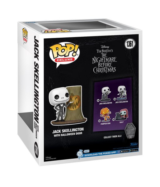 FUNKO POP! DELUXE 1361 - JACK EN DE HALLOWEEN DEUR - DE NIGHTMARE BEFORE CHRISTMAS
