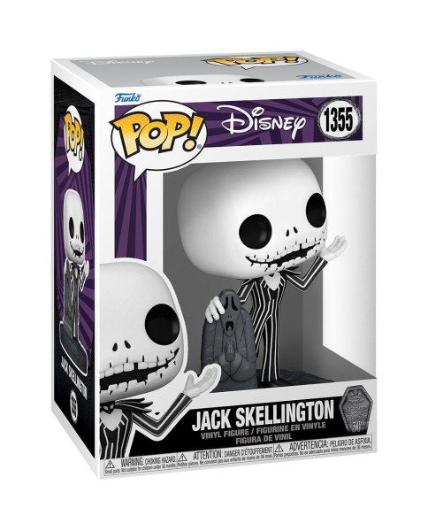 FUNKO POP! 1355 - JACK EN EEN TOMBSTEEN - DE NIGHTMARE BEFORE CHRISTMAS