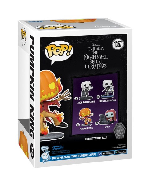 FUNKO POP! 1357 - POMPOENKONING - DE NIGHTMARE BEFORE CHRISTMAS