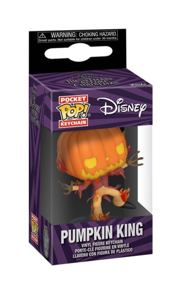 FUNKO POP! KEYCHAIN - POMPOENKONING - THE NIGHTMARE BEFORE CHRISTMAS 30-JARIG VERJAARDAG
