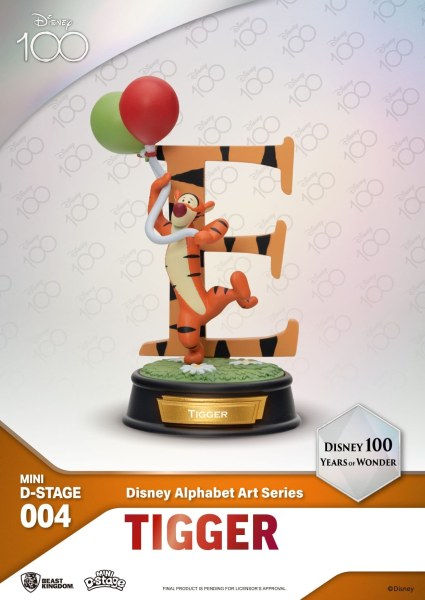 PAKKET VAN 6 DISNEY ALFABETBEELDJES - 100 YEARS OF WONDER DISNEY MINI EGG ATTACK