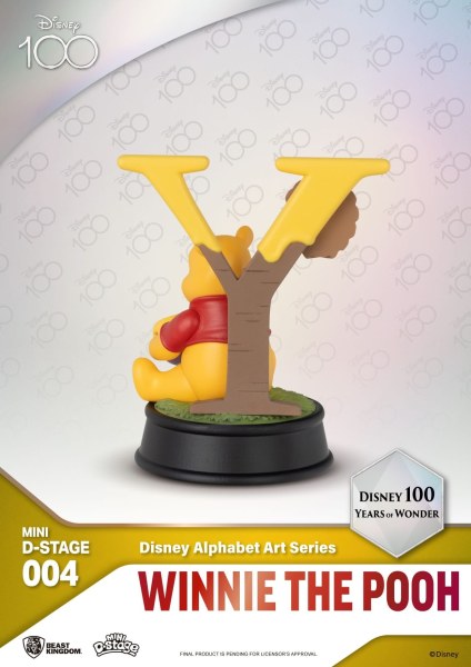 PAKKET VAN 6 DISNEY ALFABETBEELDJES - 100 YEARS OF WONDER DISNEY MINI EGG ATTACK