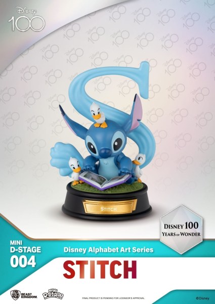 PAKKET VAN 6 DISNEY ALFABETBEELDJES - 100 YEARS OF WONDER DISNEY MINI EGG ATTACK