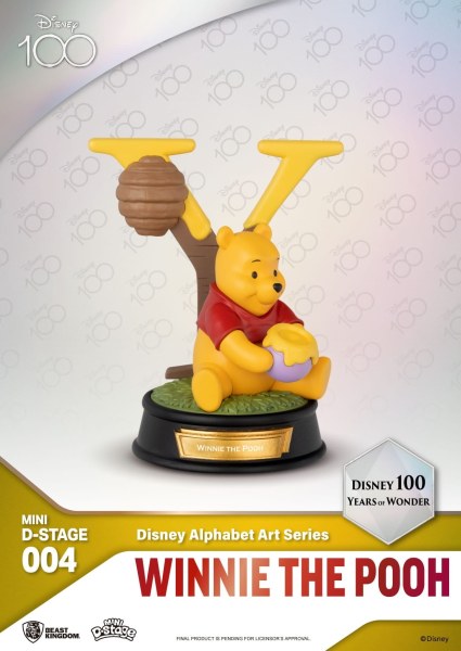 PAKKET VAN 6 DISNEY ALFABETBEELDJES - 100 YEARS OF WONDER DISNEY MINI EGG ATTACK