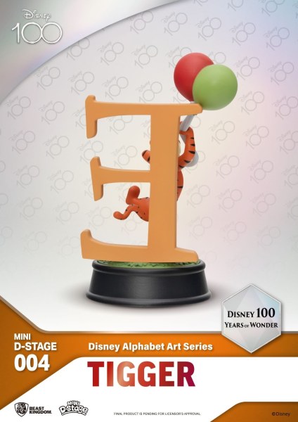 PAKKET VAN 6 DISNEY ALFABETBEELDJES - 100 YEARS OF WONDER DISNEY MINI EGG ATTACK