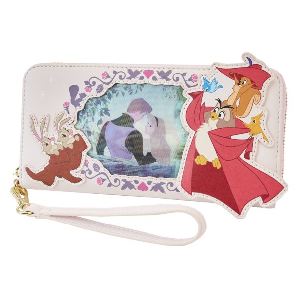 AURORA BELLE BEAUTY LENZICHTIG PORTEFEUILLE - DISNEY LOUNGEFLY