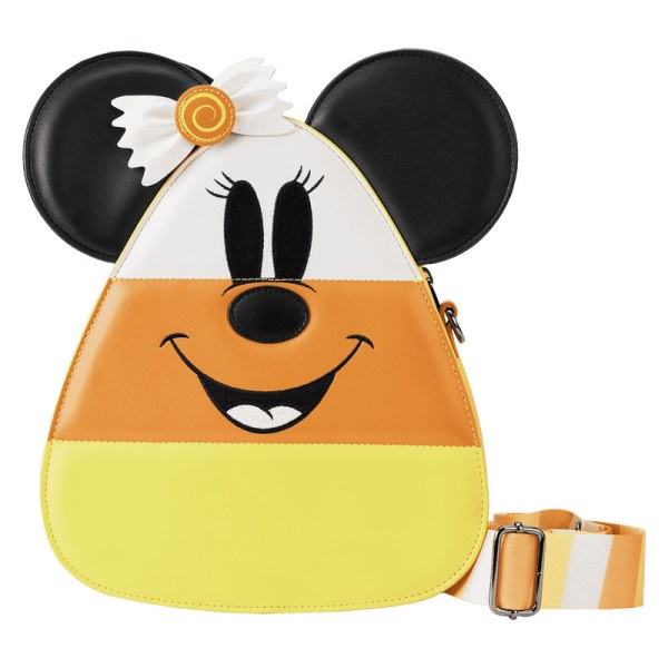 MICKEY MINNIE CANDY CORN SCHOUDEDTAS - DISNEY LOUNGEFLY