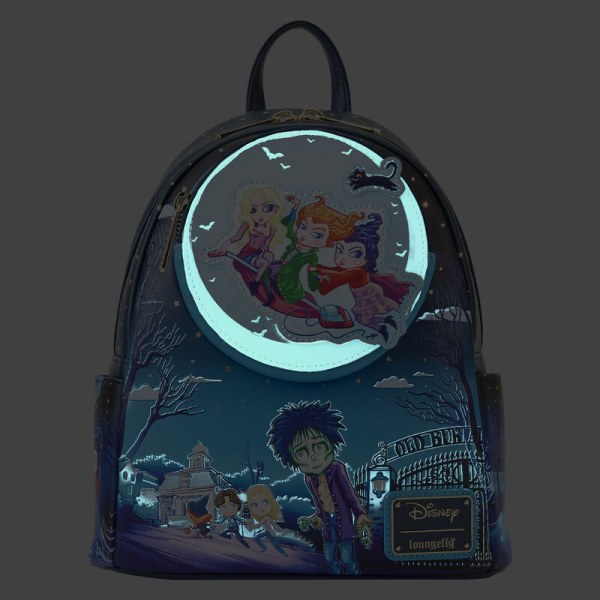 HOCUS POCUS GLOW MINI RUGZAK - DISNEY LOUNGEFLY