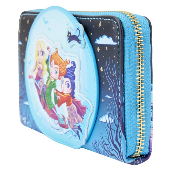 HOCUS POCUS GLOW PORTEFEUILLE - DISNEY LOUNGEFLY