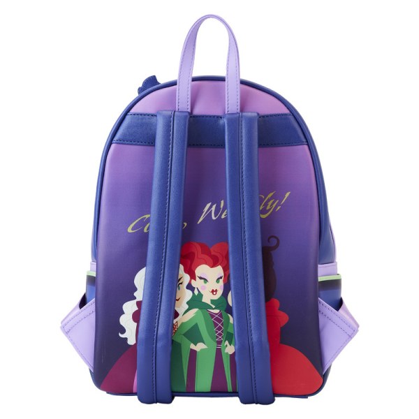 MINI RUGZAK HOCUS SANDERSON ZUSSEN HOUSE GLOW - DISNEY LOUNGEFLY