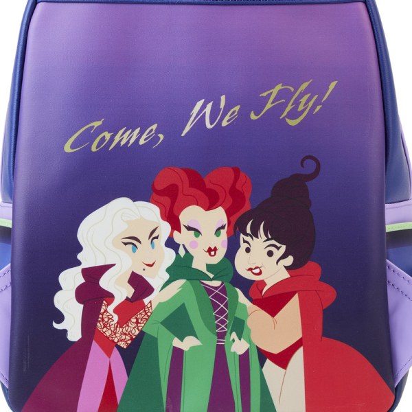 MINI RUGZAK HOCUS SANDERSON ZUSSEN HOUSE GLOW - DISNEY LOUNGEFLY