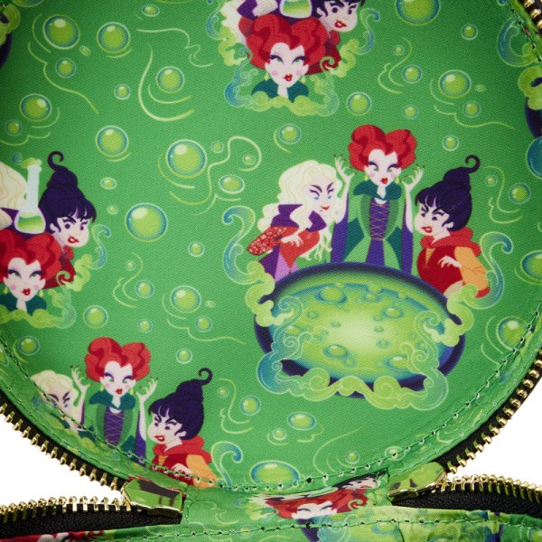 SCHOUDEDTASSEN HOCUS POCUS KETEL WINIFRED SANDERSON - DISNEY LOUNGEFLY
