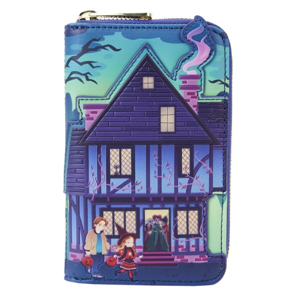 HOCUS POCUS SISTERS HOUSE SANDERSON GLOW PORTEFEUILLE - DISNEY LOUNGEFLY