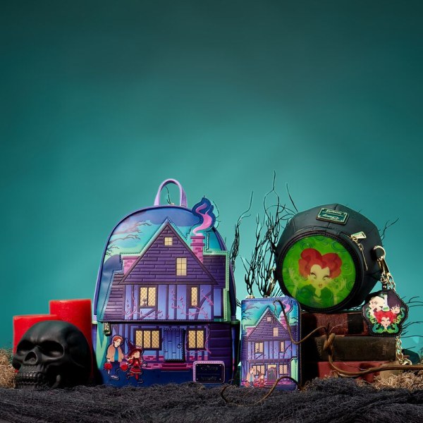 HOCUS POCUS SISTERS HOUSE SANDERSON GLOW PORTEFEUILLE - DISNEY LOUNGEFLY