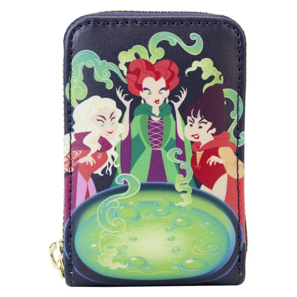 ACCORDEON PORTEFEUILLE HOCUS POCUS ZUSTERS SANDERSON CAULDRON GLOW - DISNEY LOUNGEFLY