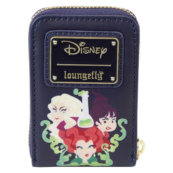 ACCORDEON PORTEFEUILLE HOCUS POCUS ZUSTERS SANDERSON CAULDRON GLOW - DISNEY LOUNGEFLY