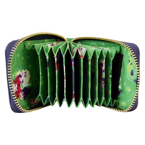 ACCORDEON PORTEFEUILLE HOCUS POCUS ZUSTERS SANDERSON CAULDRON GLOW - DISNEY LOUNGEFLY