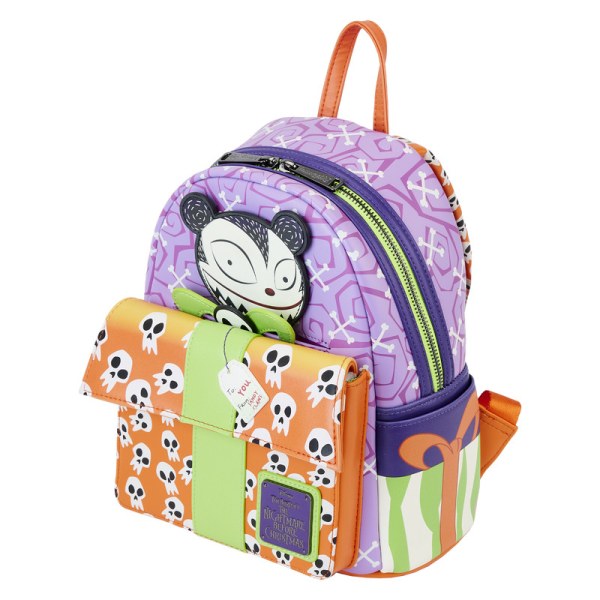 MINI RUGZAK TEDDY THE NIGHT NIGHT KERSTMIS OF MR JACK - DISNEY LOUNGEFLY