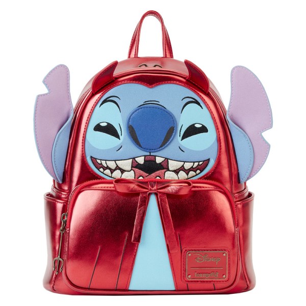 MINI STITCH DEVIL COSPLAY RUGZAK - DISNEY LOUNGEFLY