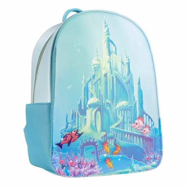 MINI RUGZAK ARIEL CASTLE - DISNEY LOUNGEFLY