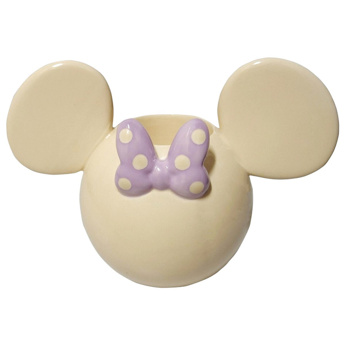 3D bloempot Minnie Mouse gebroken wit 5 cm – Disney