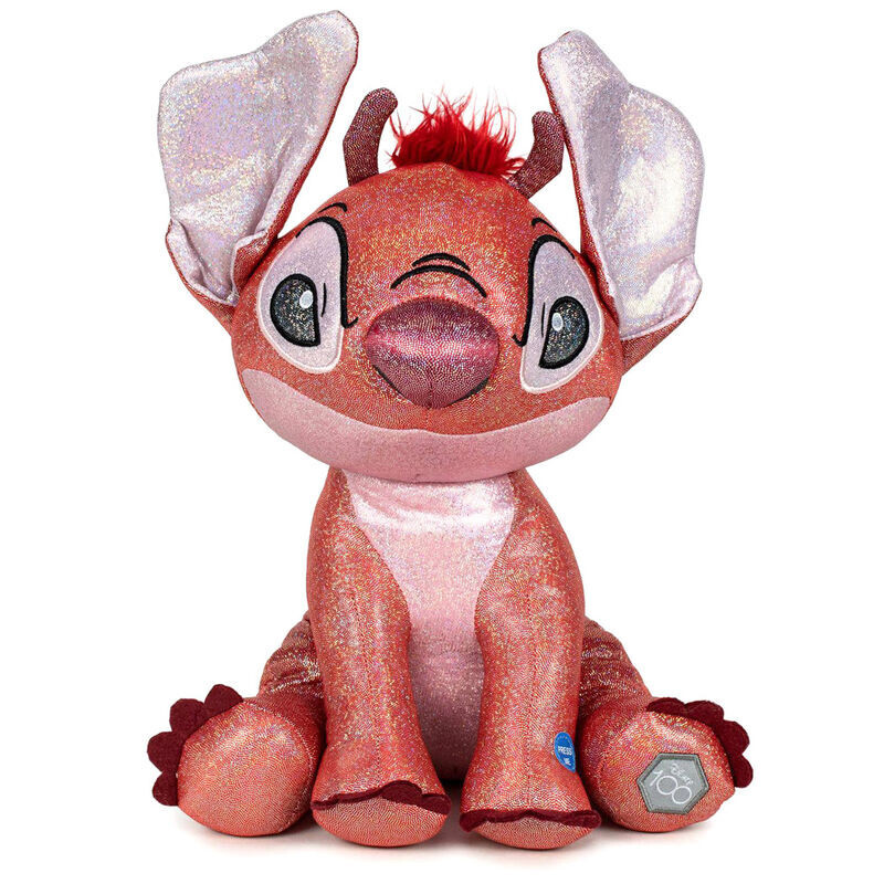 Disney 100th Anniversary Stitch Leroy Glitter knuffel 28cm