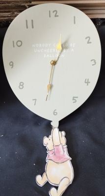 Disney Winnie De Poeh ballon wandklok
